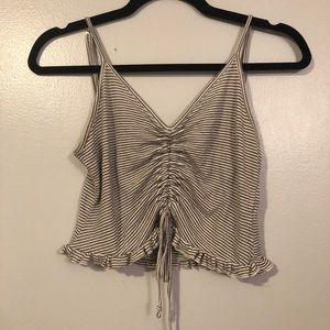 Striped Crop Top
